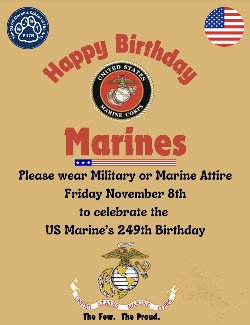 Marine Birthday